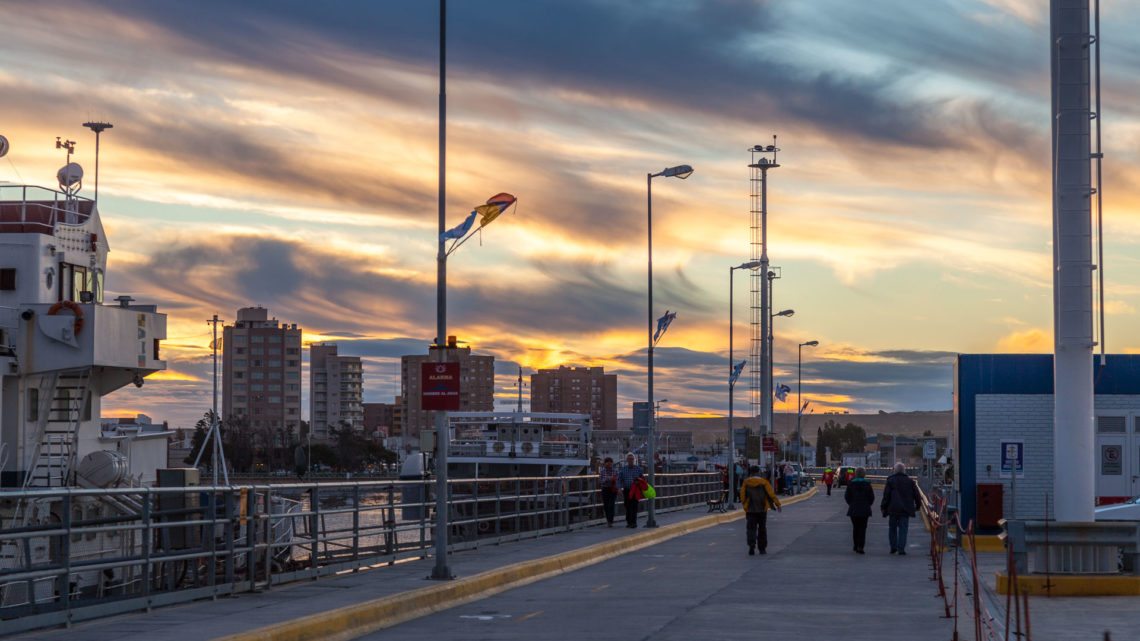 Arrival in Puerto Madryn